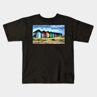 More Beach Huts Kids T-Shirt